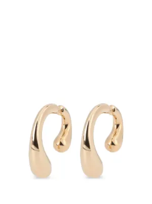 Charlotte Chesnais Petit Wave Loop Earrings | Gold | FARFETCH
