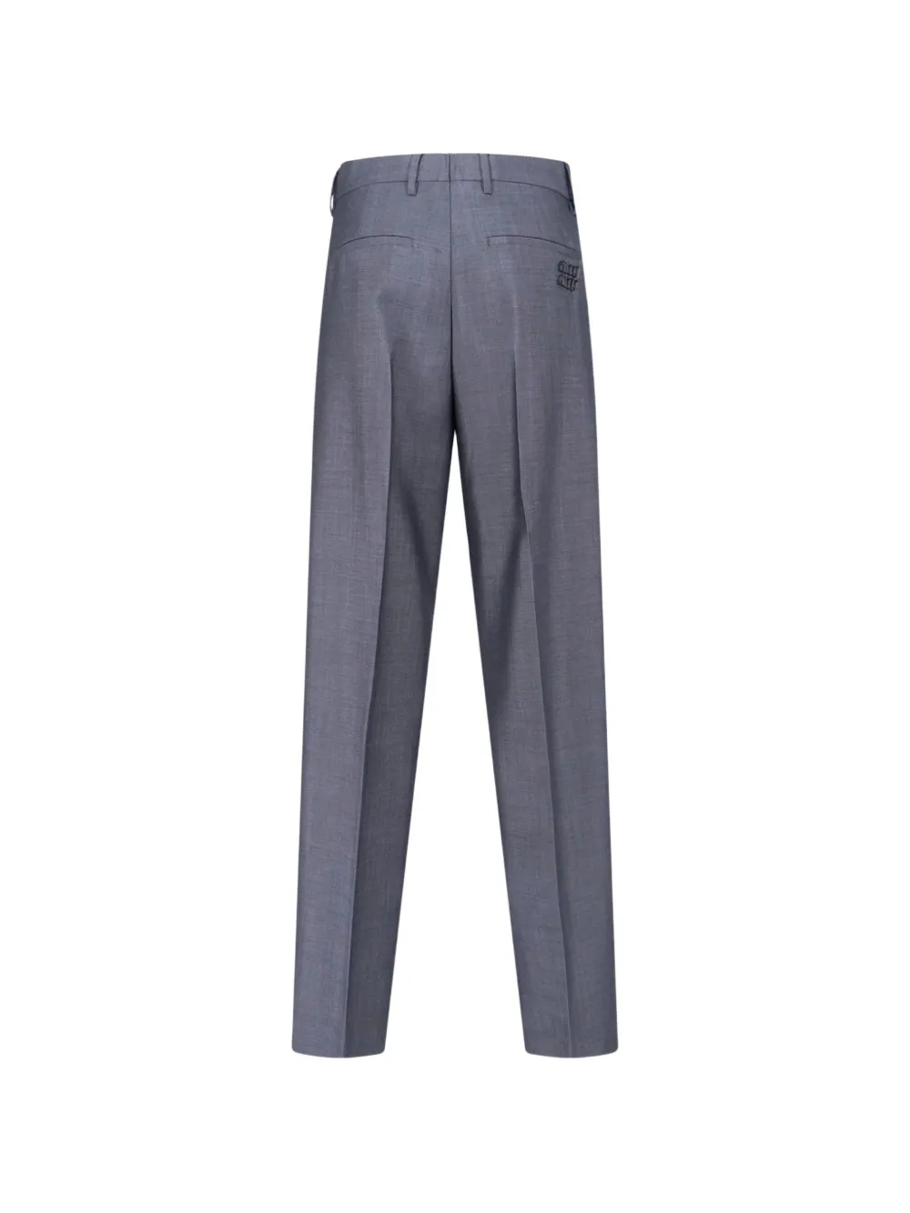 Miu Kid mohair broek Grijs