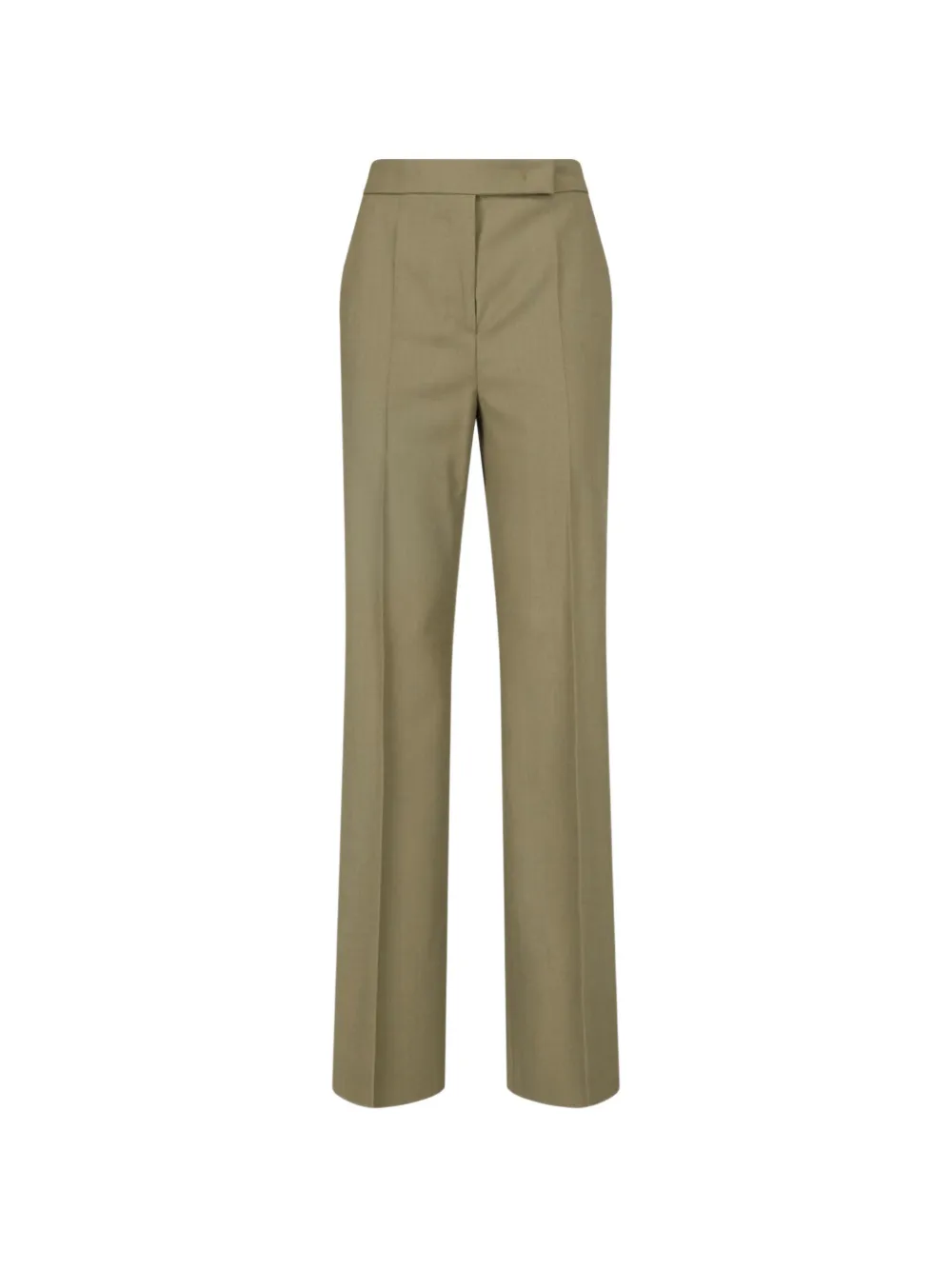 Max Mara pressed-crease wide-leg trousers