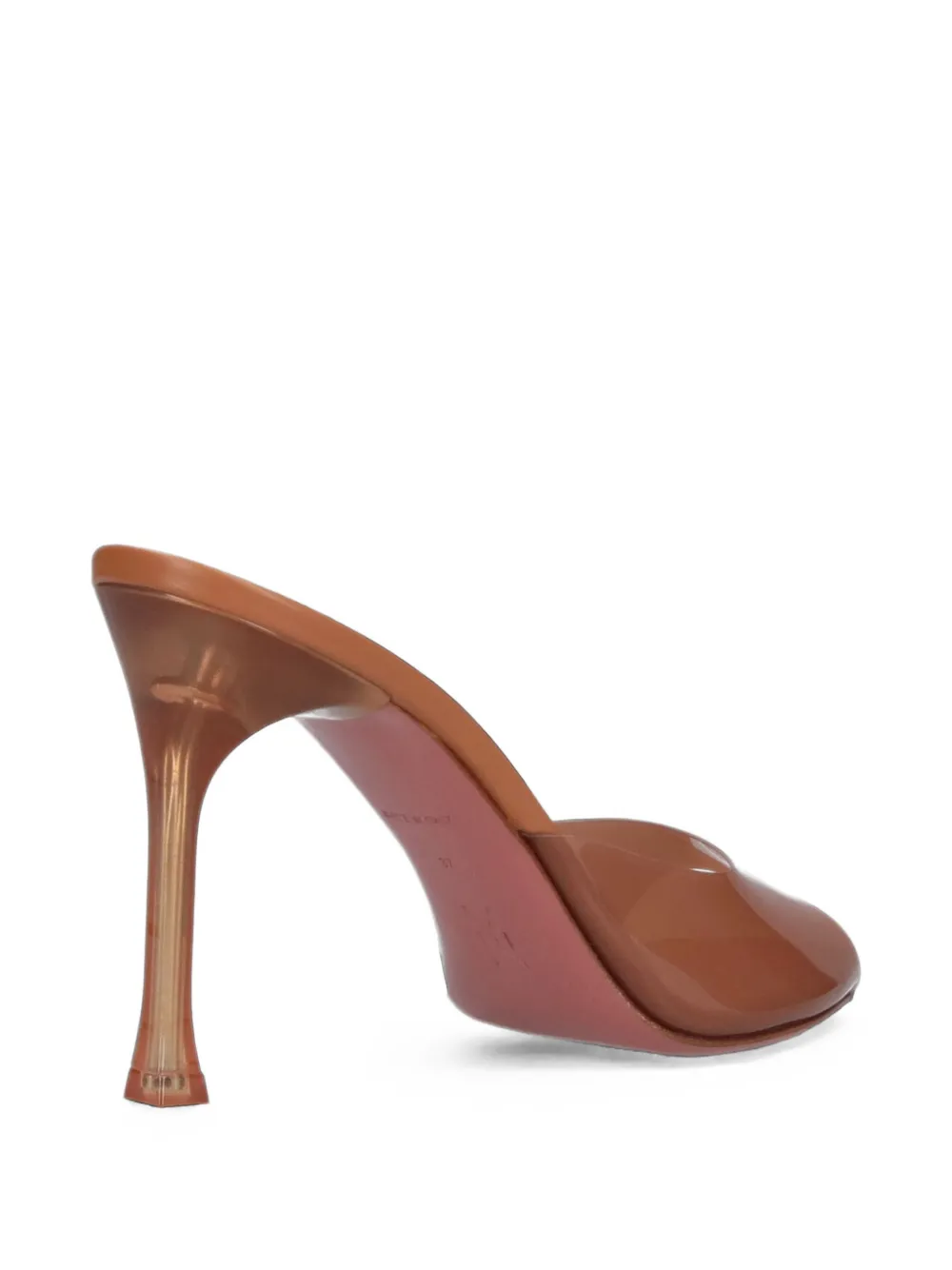Amina Muaddi Alexa heeled sandals Roze
