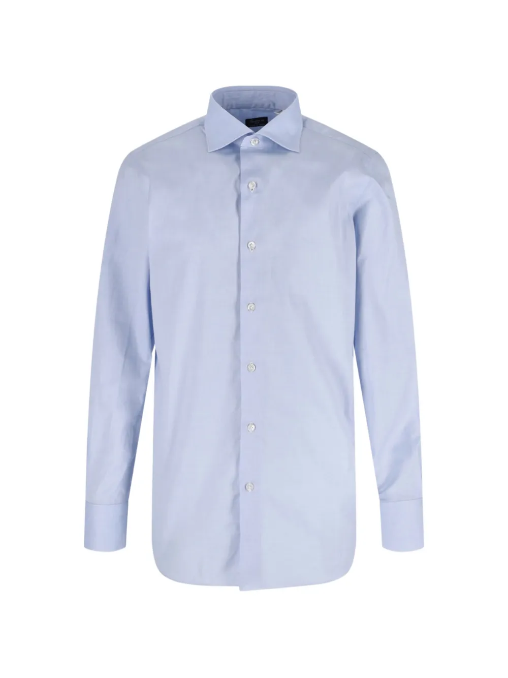Finamore 1925 Napoli spread-collar long-sleeve shirt