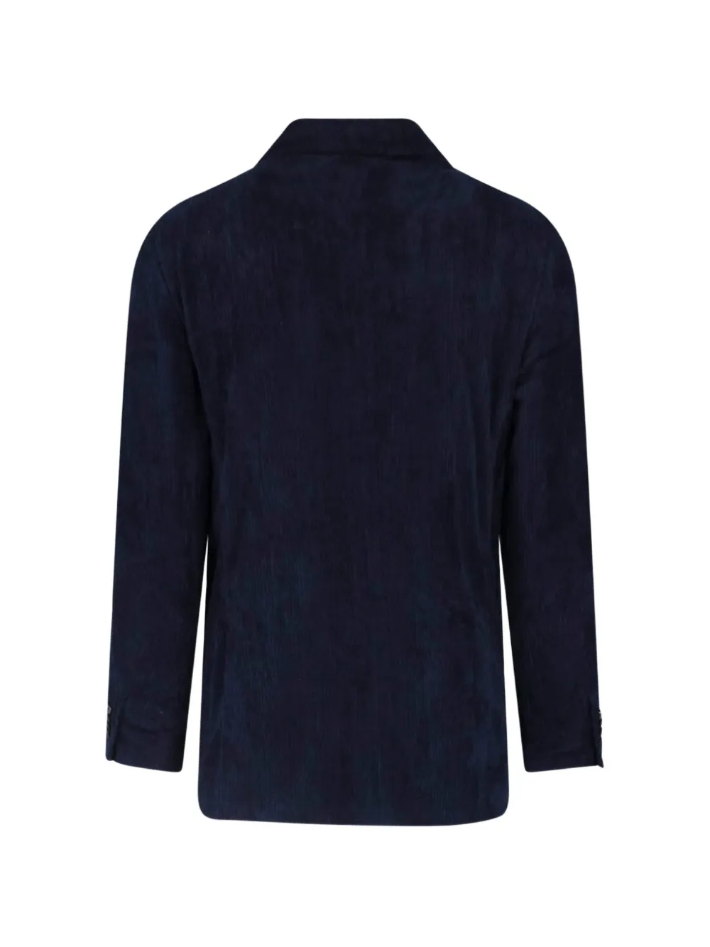 Lardini Ribfluwelen jack Blauw