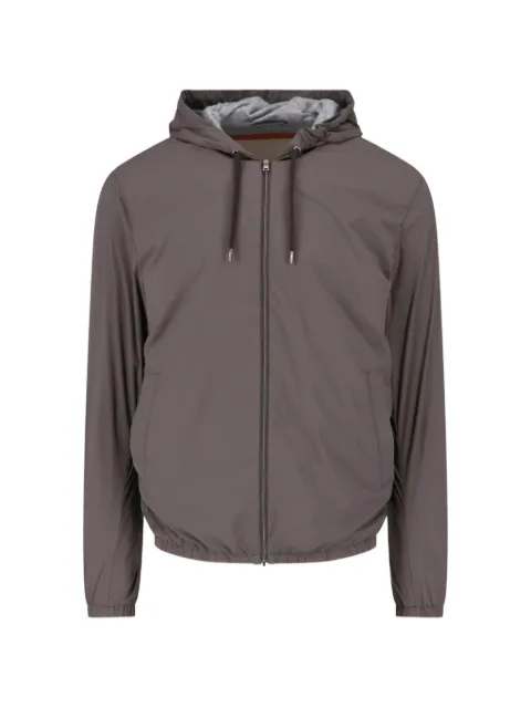 Herno drawstring hooded jacket