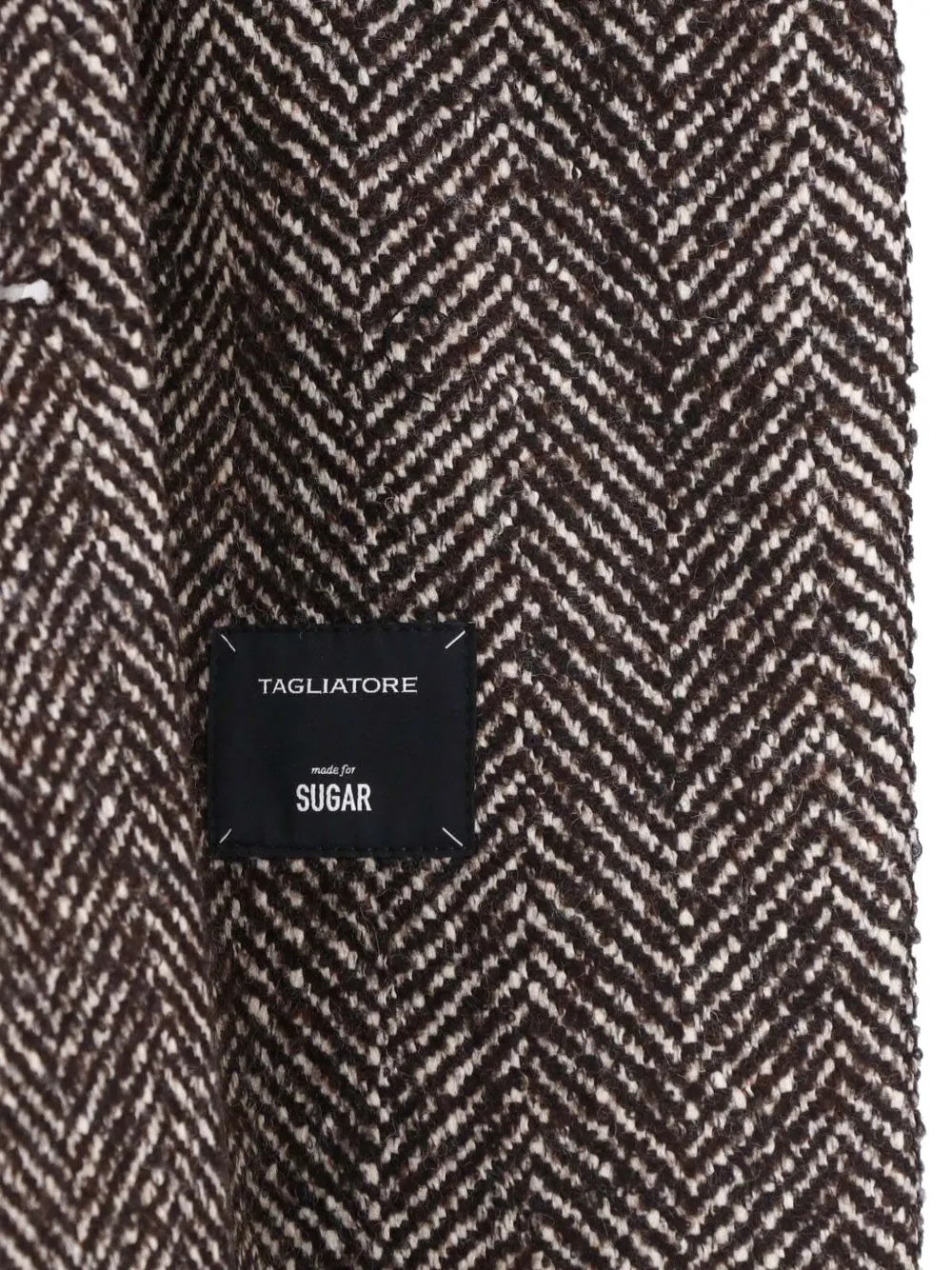 Tagliatore Jas met dubbele rij knopen Bruin