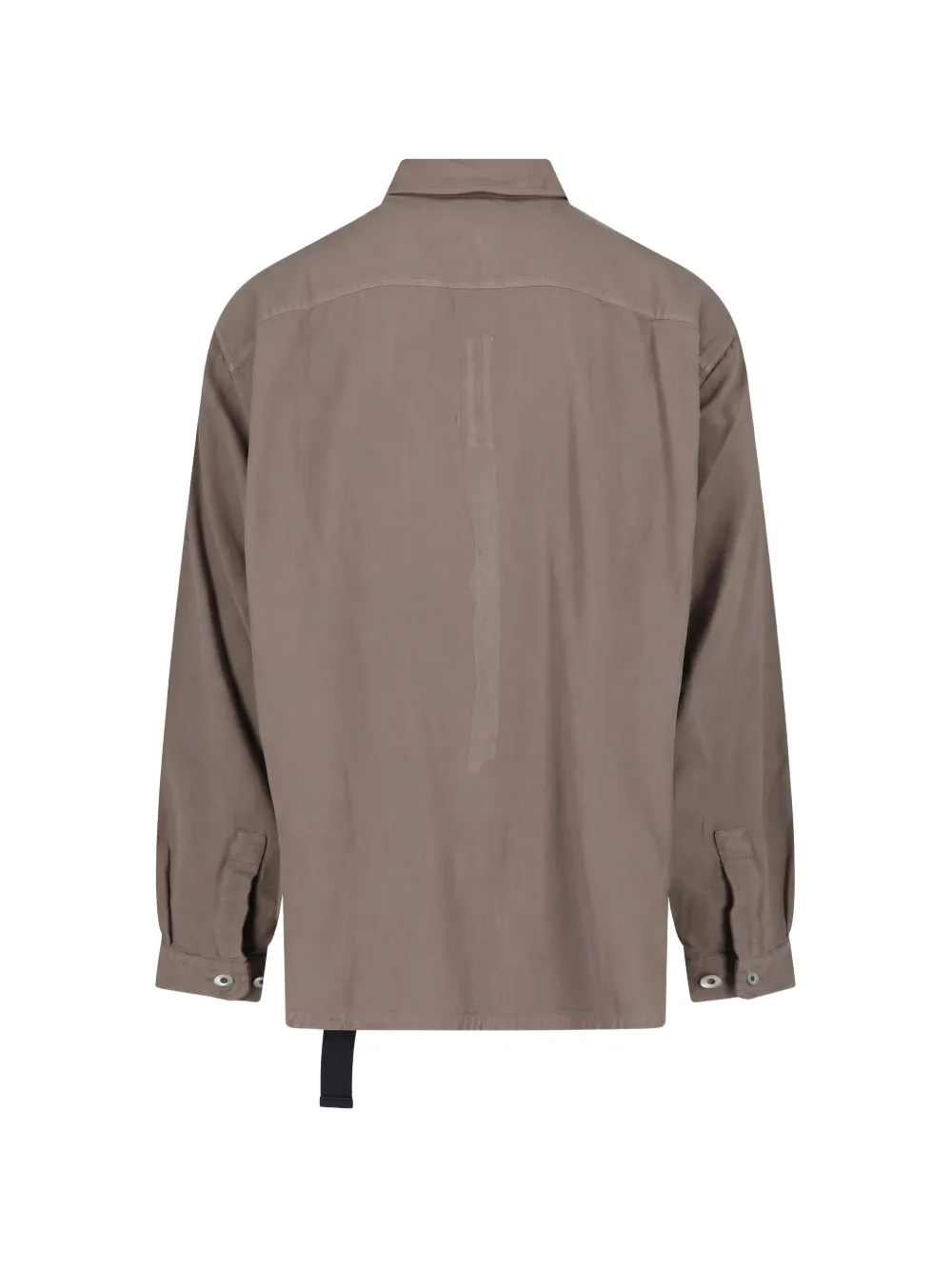 Rick Owens DRKSHDW Jumbo overhemd met borstzak en knopen Grijs