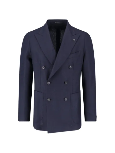 Tagliatore double-breasted wool jacket