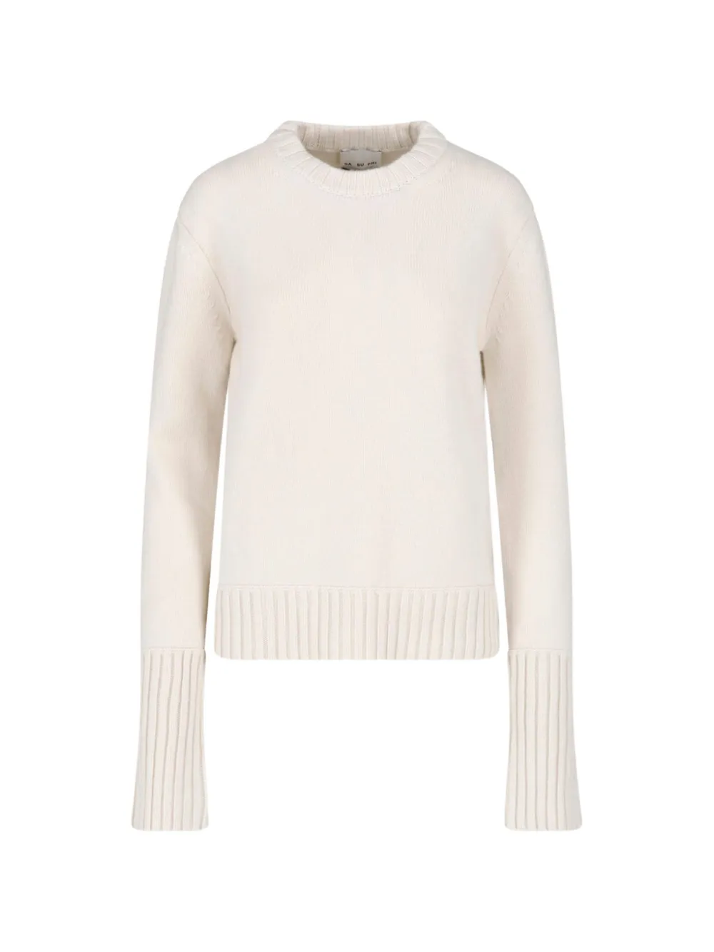 SA SU PHI ribbed-cuff cashmere sweater