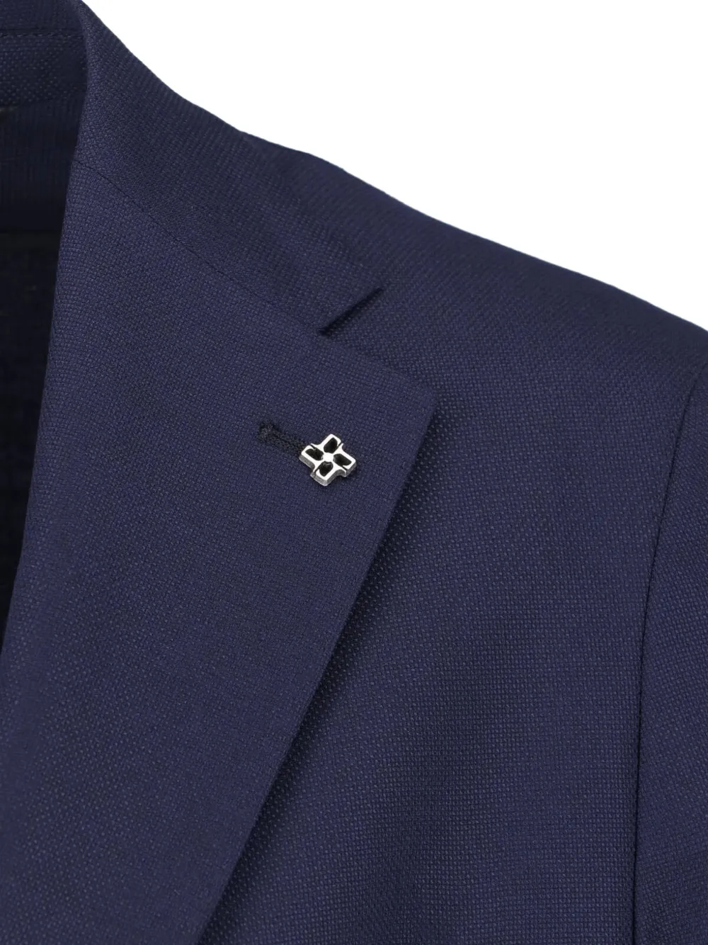 Tagliatore Blazer met enkele rij knopen Blauw