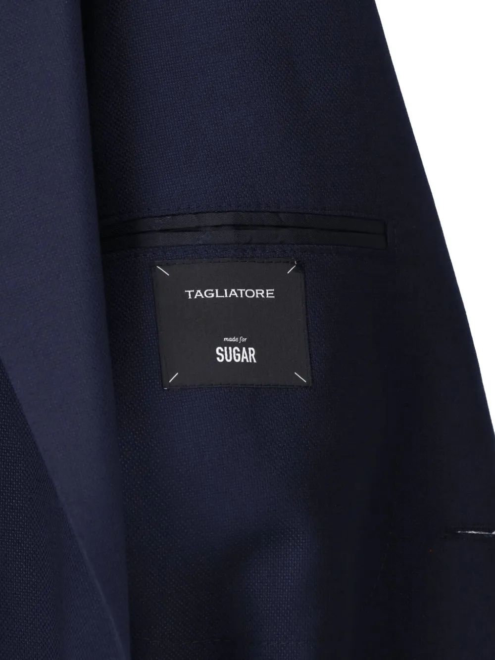 Tagliatore Blazer met enkele rij knopen Blauw