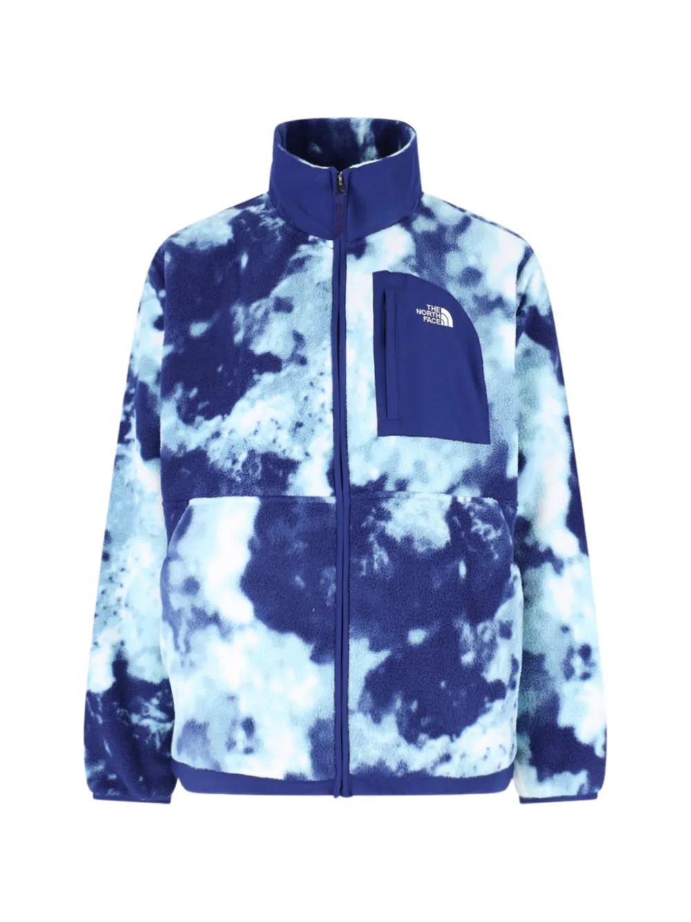 The North Face Yumiori Off Peak full zip jacket—print - Blau