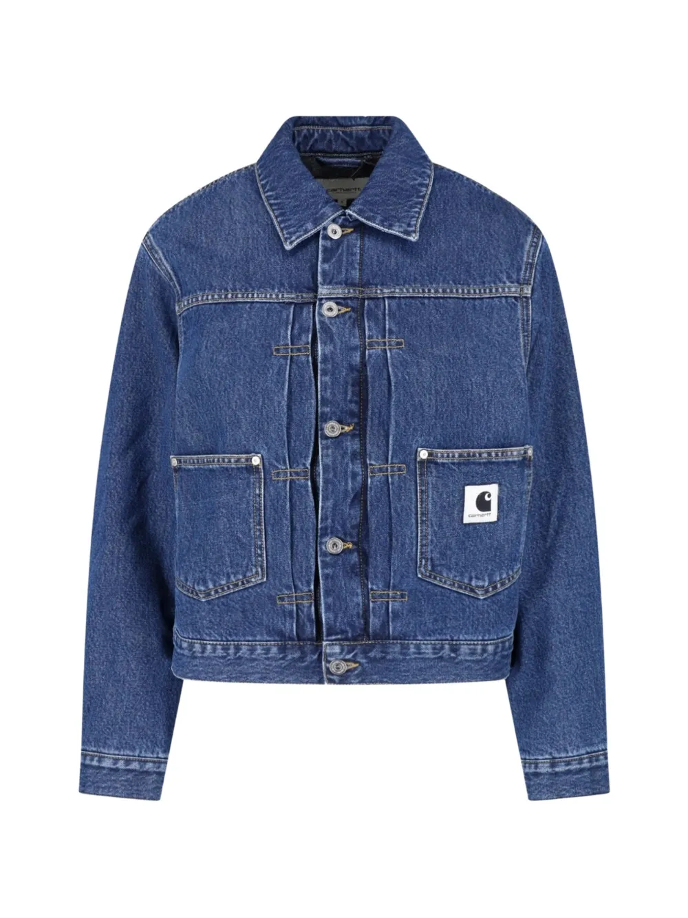 Carhartt WIP Belmar logo-patch denim jacket