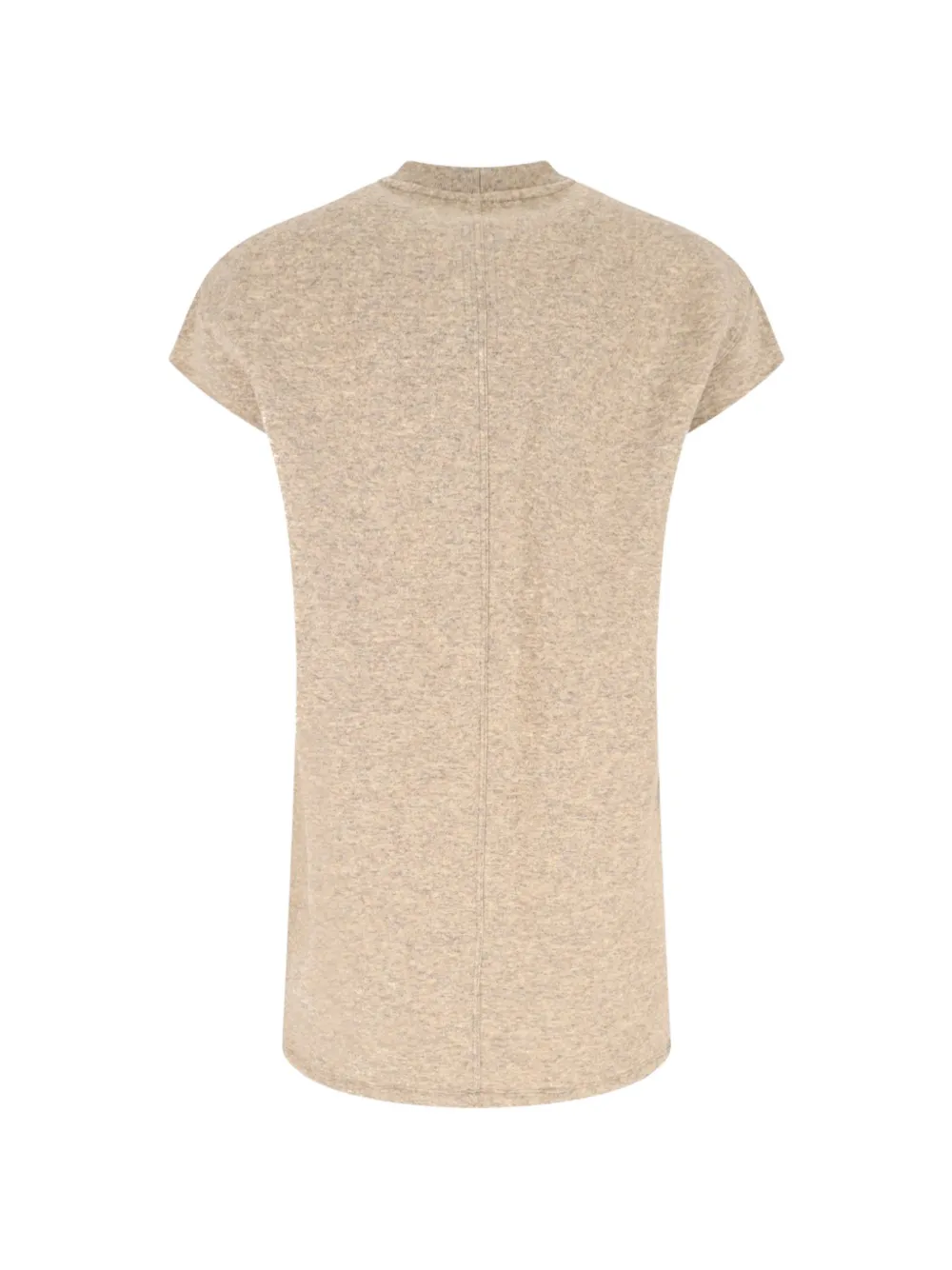 Rick Owens Gebreid T-shirt met ronde hals Beige