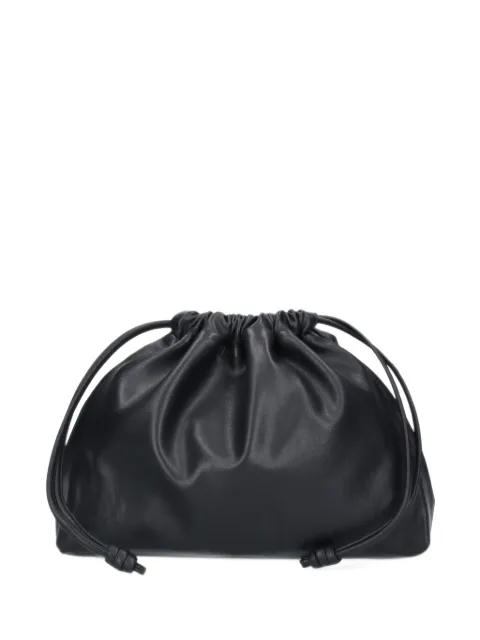 The Frankie Shop Morgan faux-leather small pouch - black