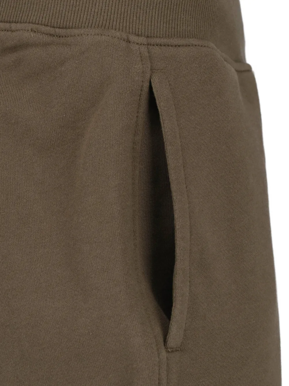 C.P. Company Diagonal Raised Fleece Lens cargo trainingsbroek Groen