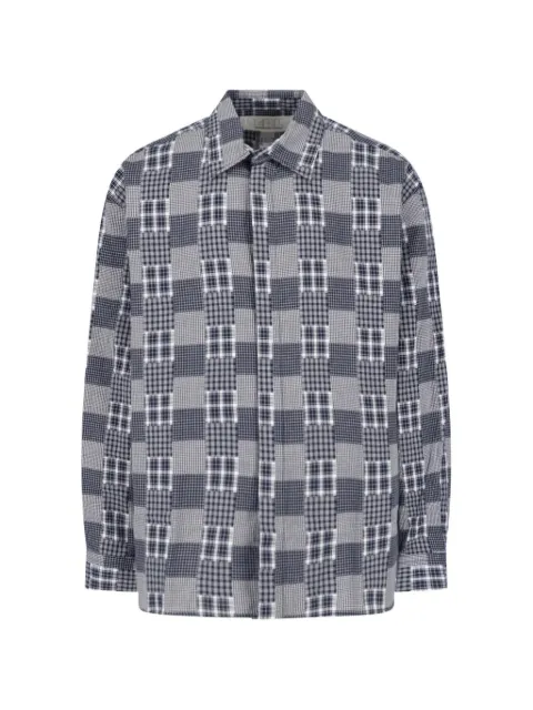 ERL check-pattern shirt