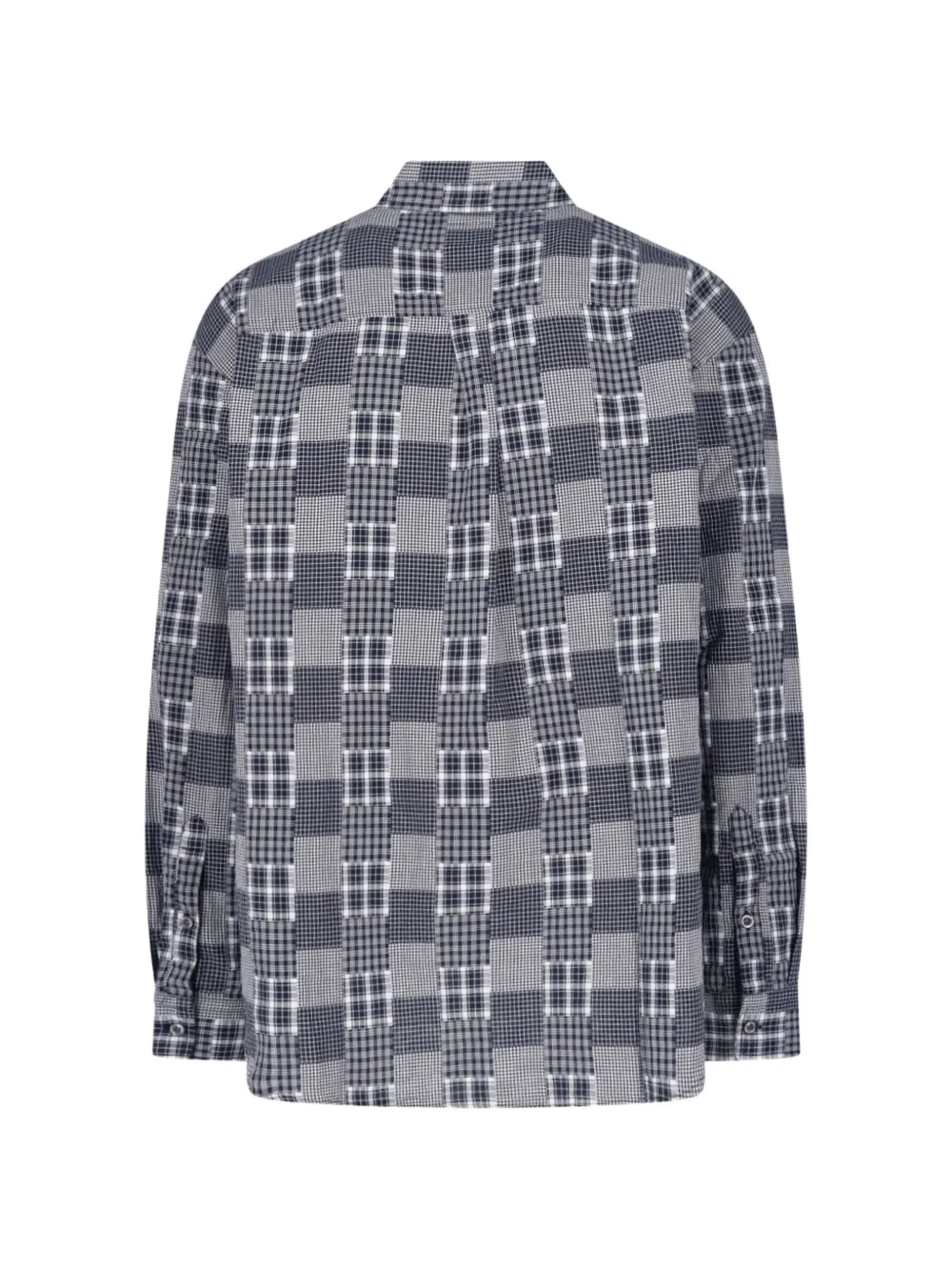 ERL Geruit shirt Blauw