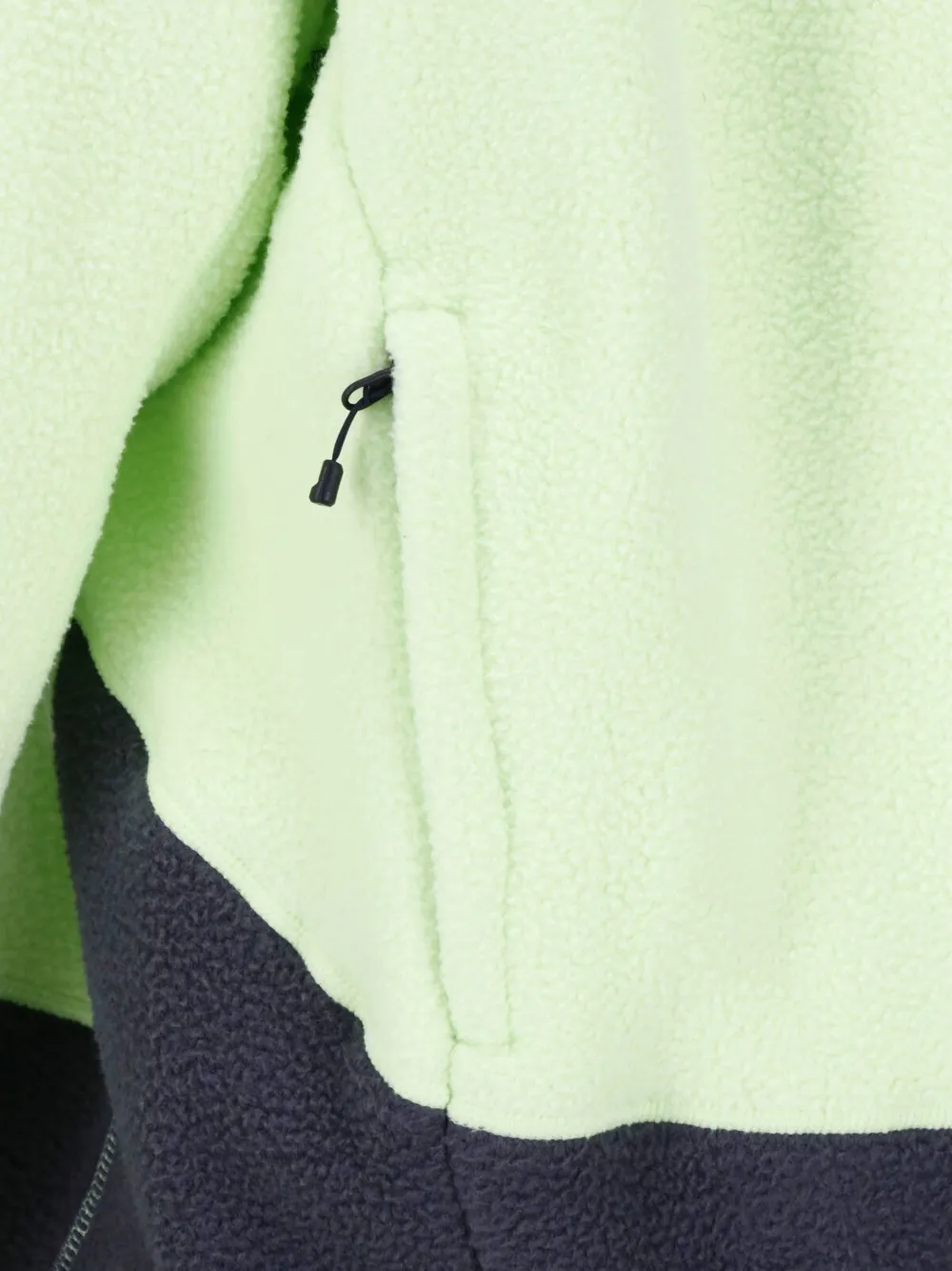 The North Face NSE fleecejack met masker en rits Groen