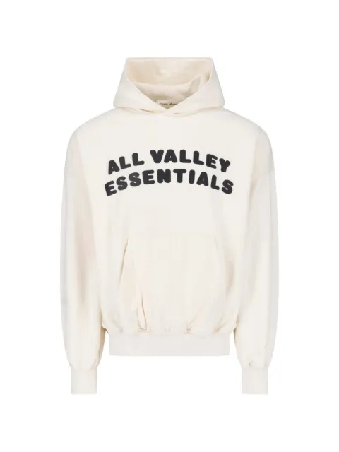 FEAR OF GOD ESSENTIALS 90s logo-print hoodie