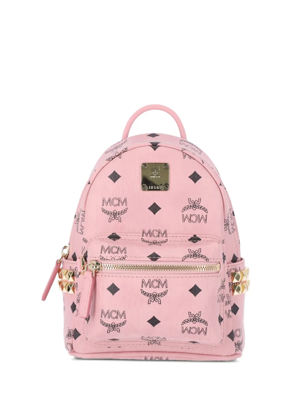 MCM monogram stud-embellished backpack | Pink | Image 1
