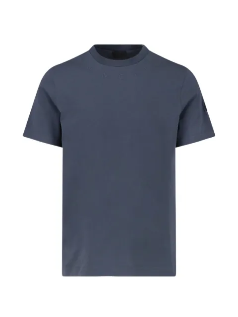 Moncler camiseta con detalle del logo