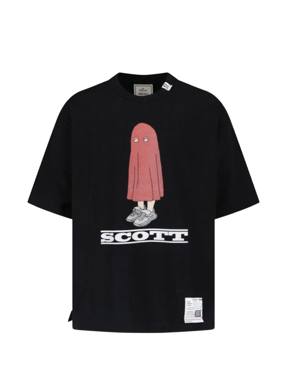 Maison MIHARA YASUHIRO Scott printed short-sleeve T-shirt
