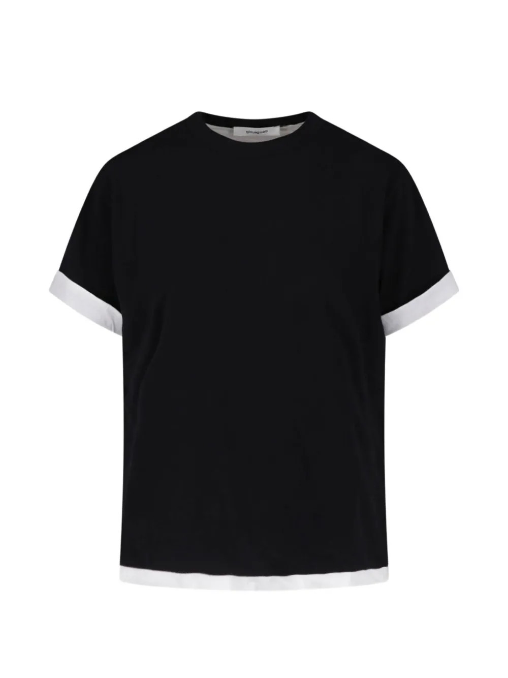 Gimaguas layered-effect T-shirt Zwart