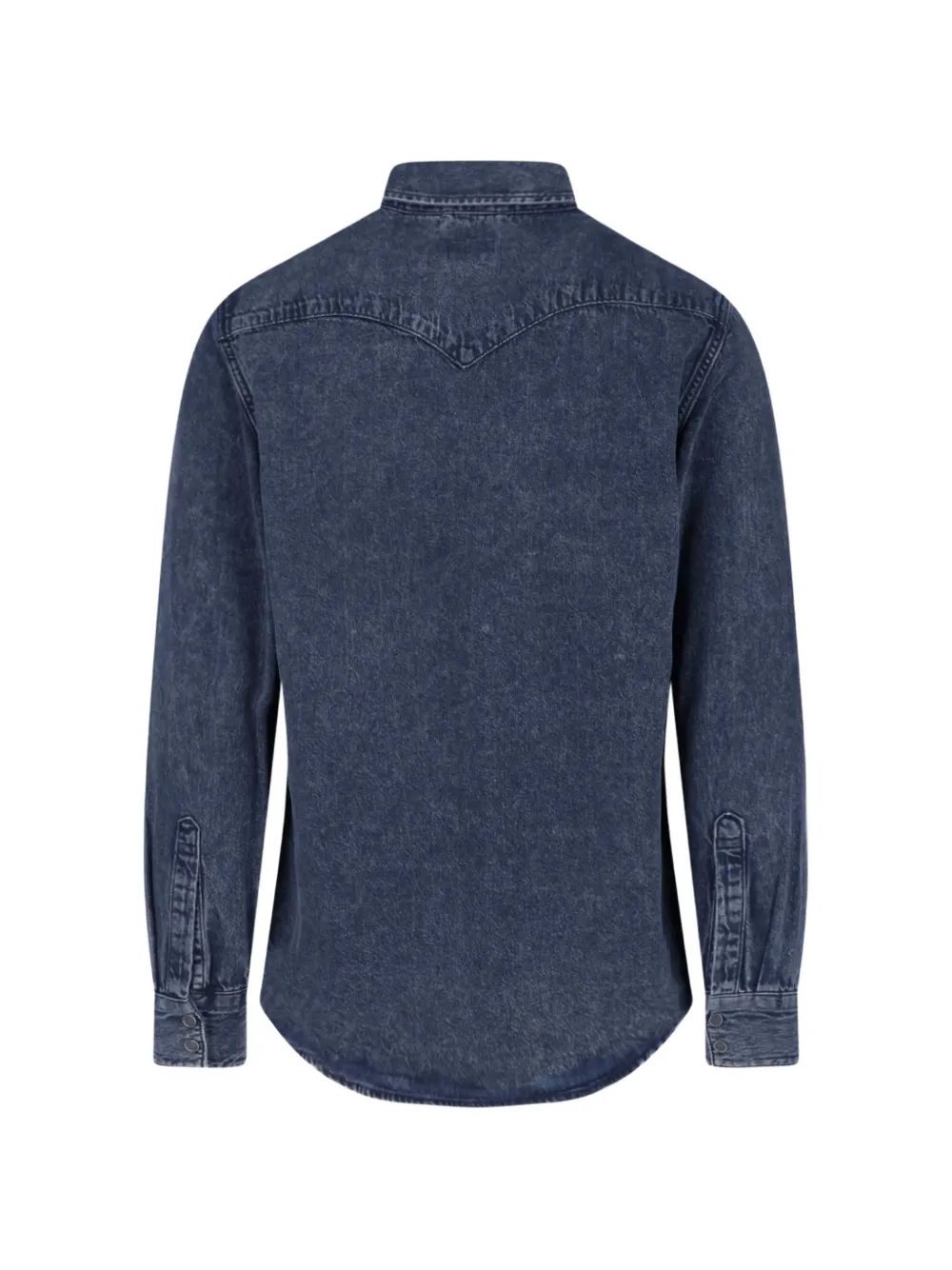 Levi's Barstow western denim shirt Blauw