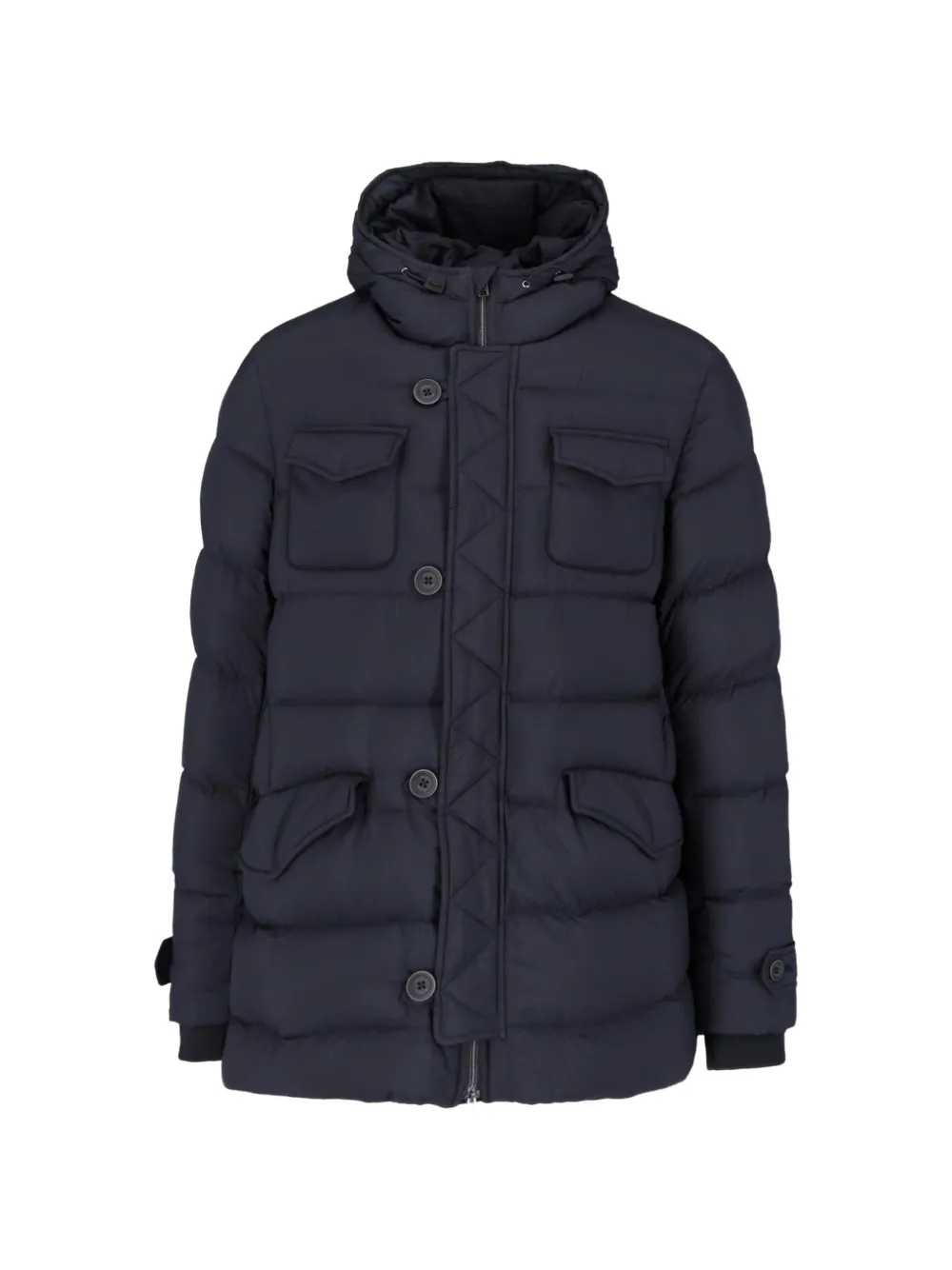 Herno L’Eskimo hooded quilted jacket - Nero