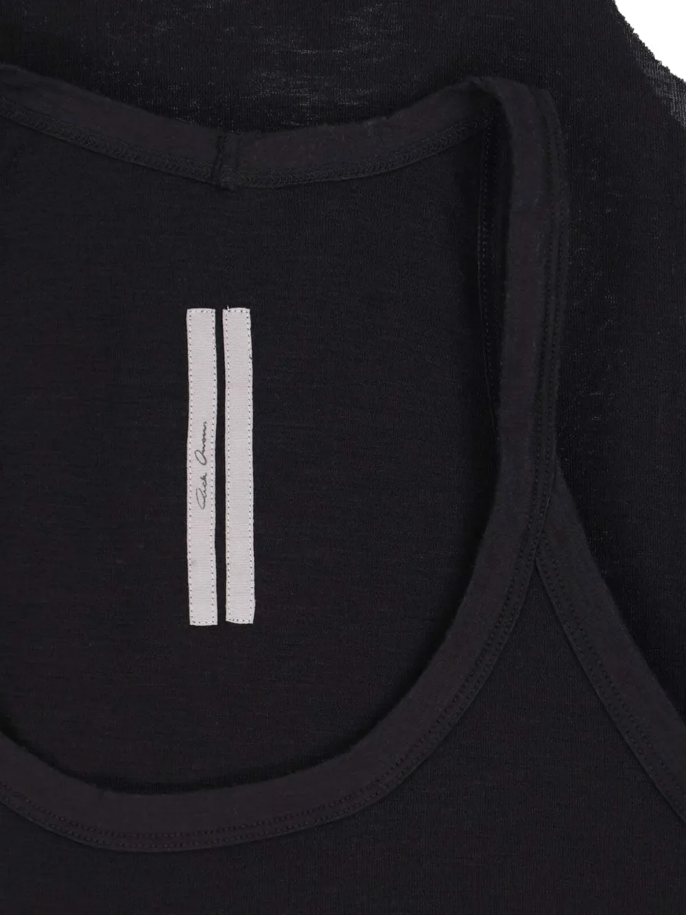 Rick Owens Gigi scoop-neck tank top Zwart