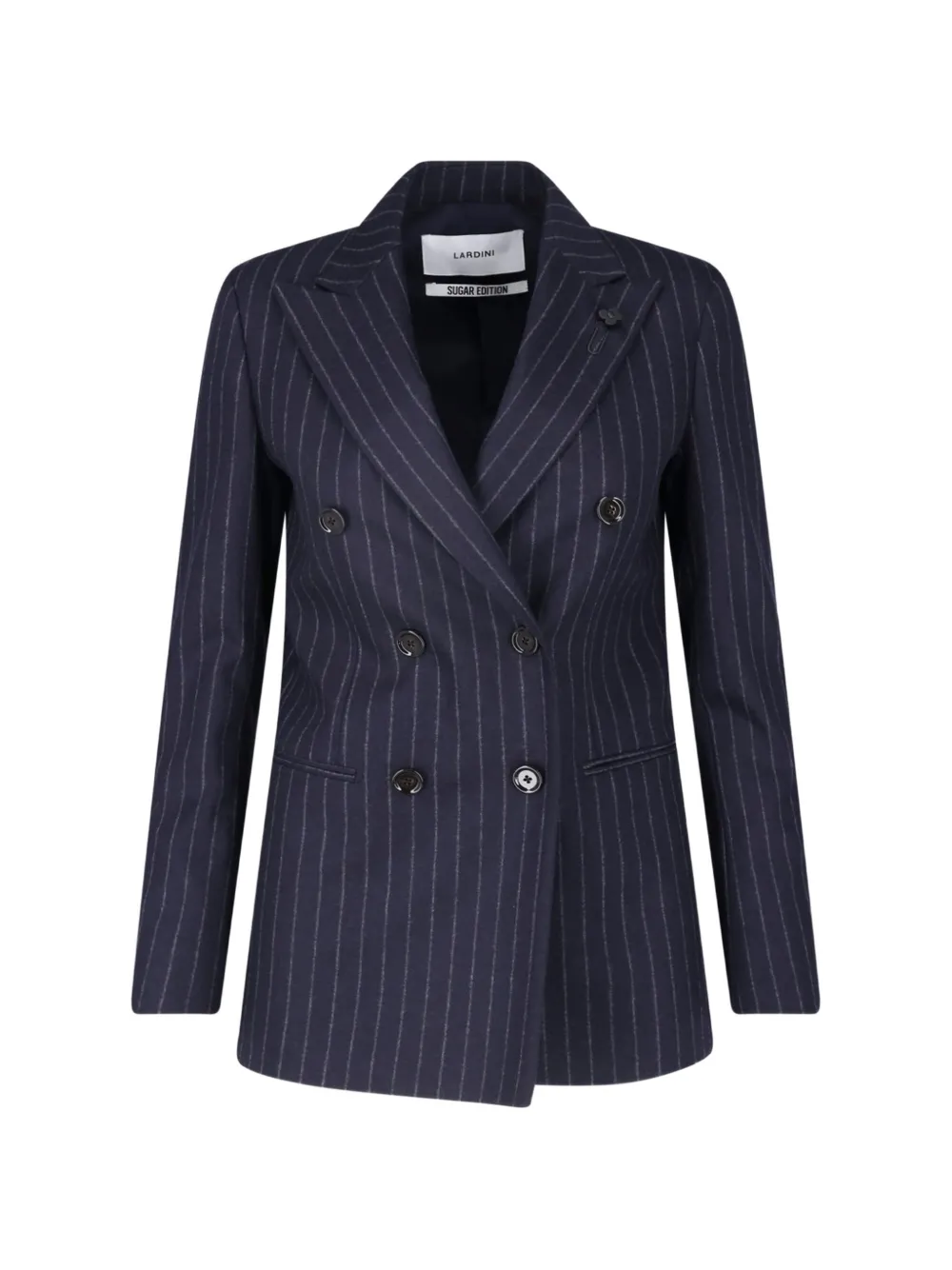 Lardini pinstripe double-breasted blazer