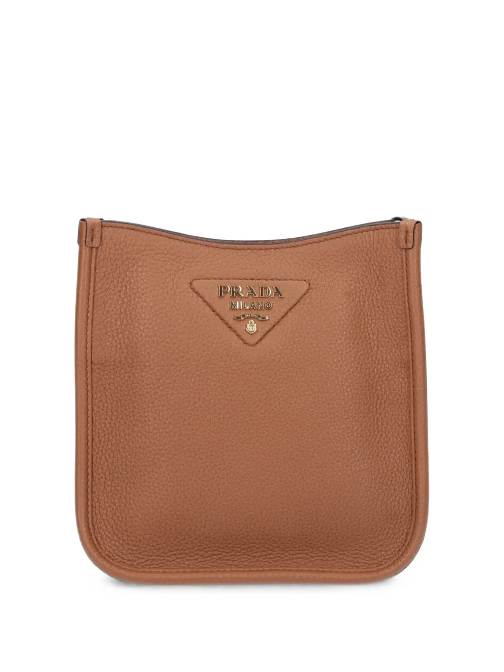 Prada mini leather shoulder bag - Marrone