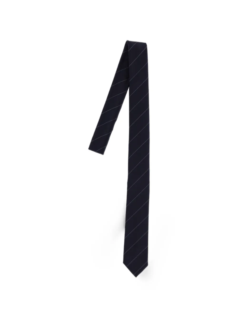 Thom Browne RWB stripe-pattern tie - Blu