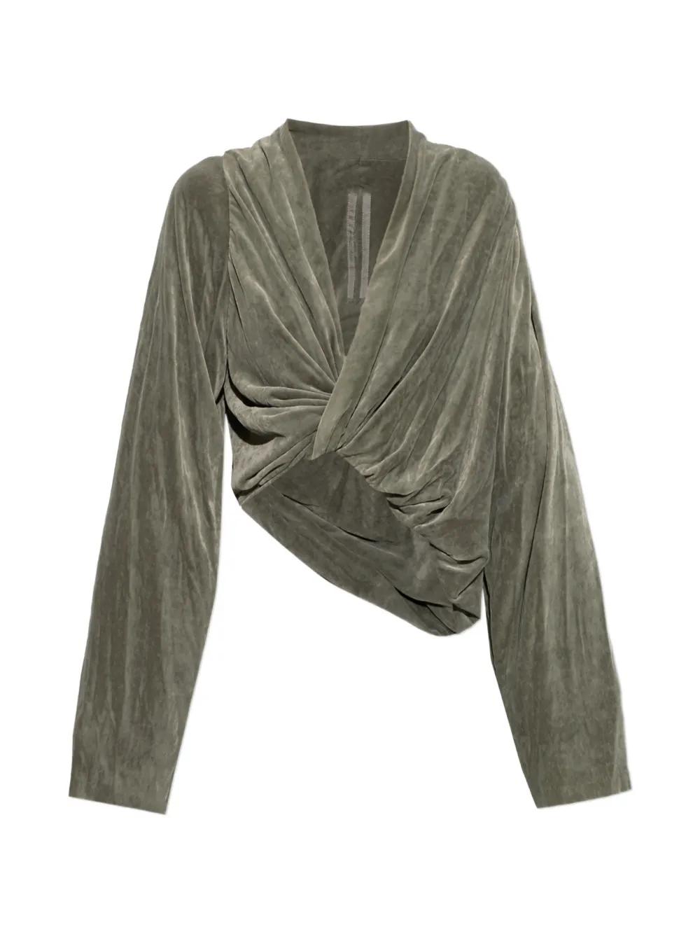 Rick Owens knot-detail long-sleeve top