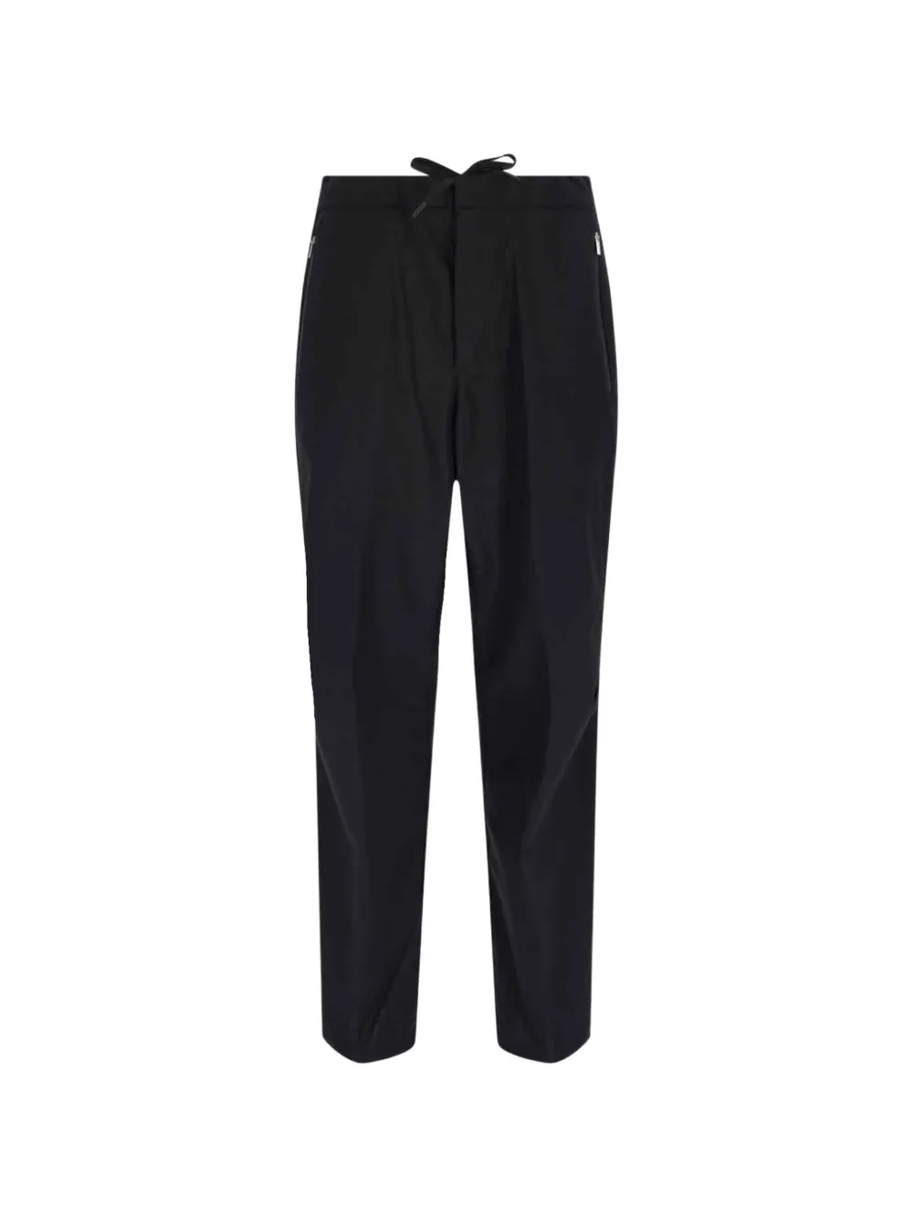 Laminar drawstring-waist trousers