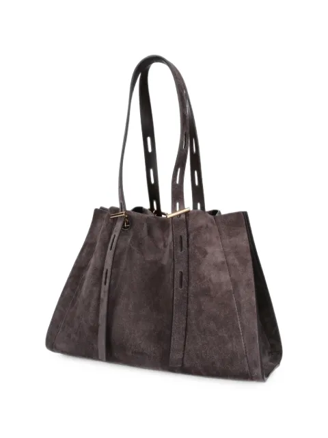 MINOBOSSI Paulina suede tote bag