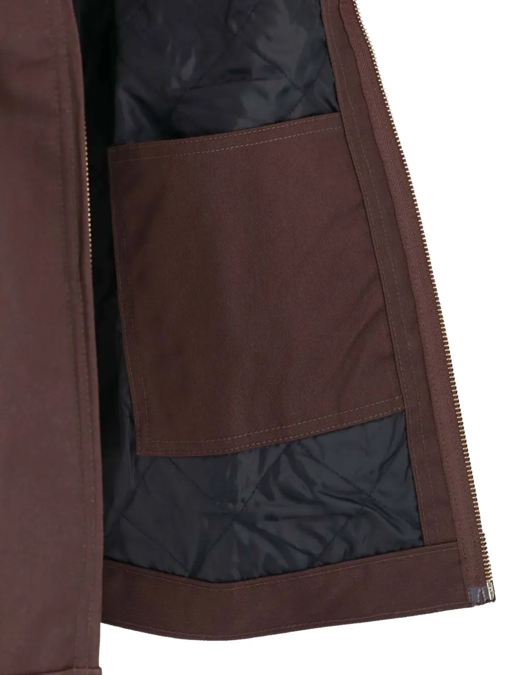 DICKIES Eisenhower logo-patch zip-up jacket Bruin