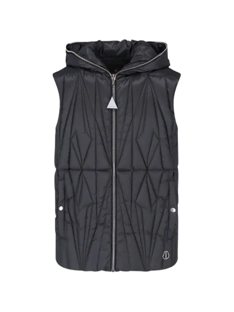 Moncler x Rick Owens quilted hooded gilet