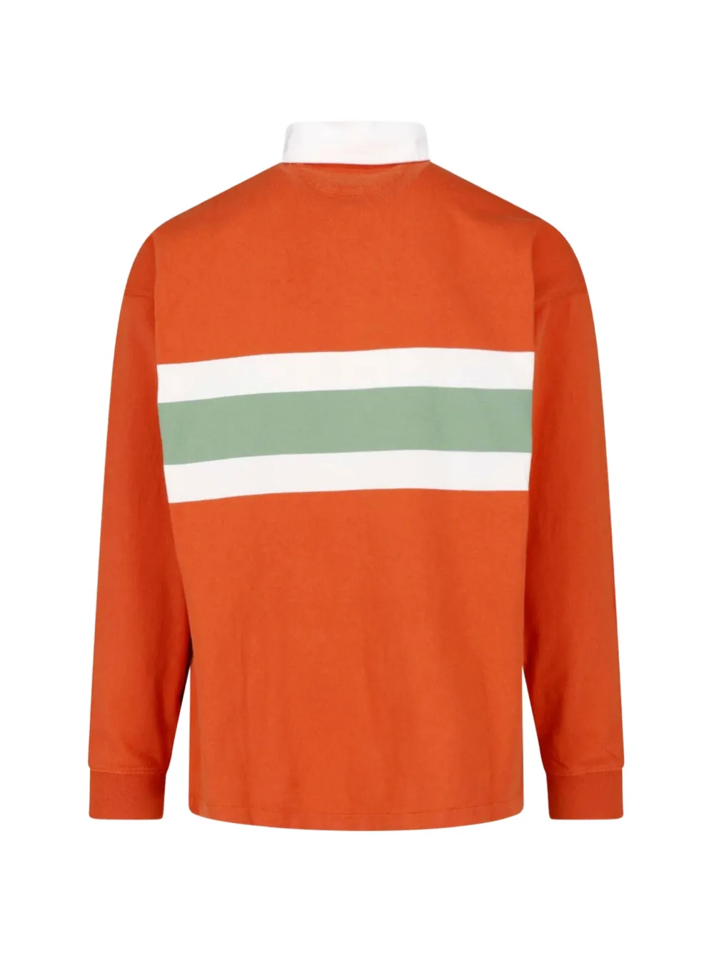 Polo Ralph Lauren Gestreept jersey rugbyshirt Oranje