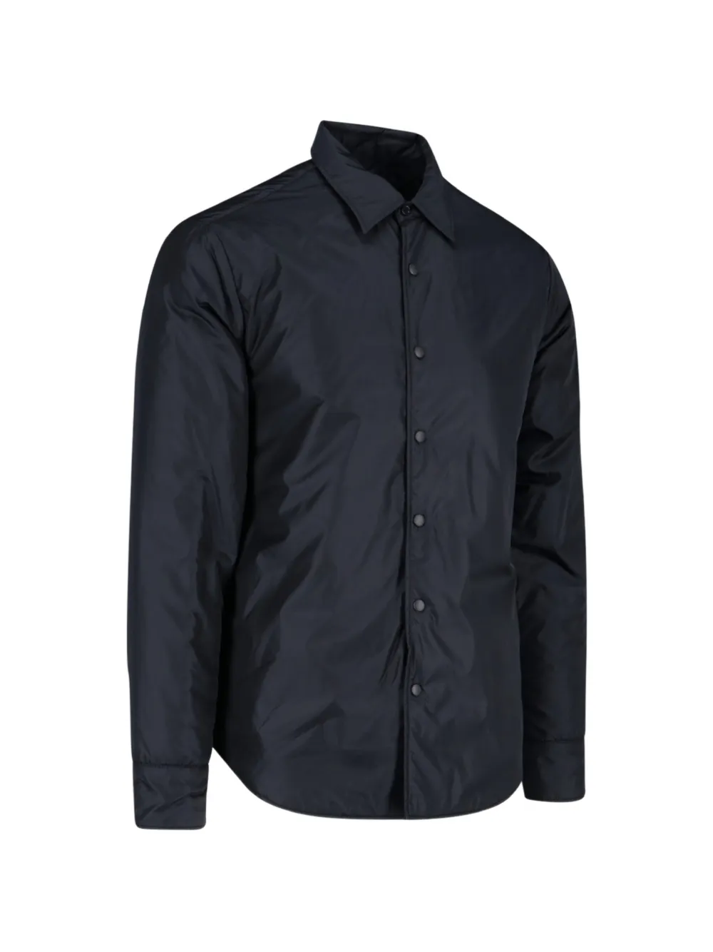 ASPESI Re-Shirt gewatteerd jack Zwart