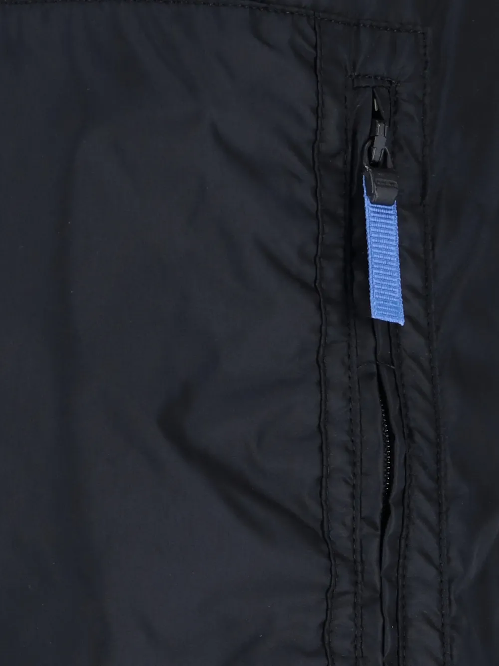 ASPESI Re-Shirt gewatteerd jack Zwart