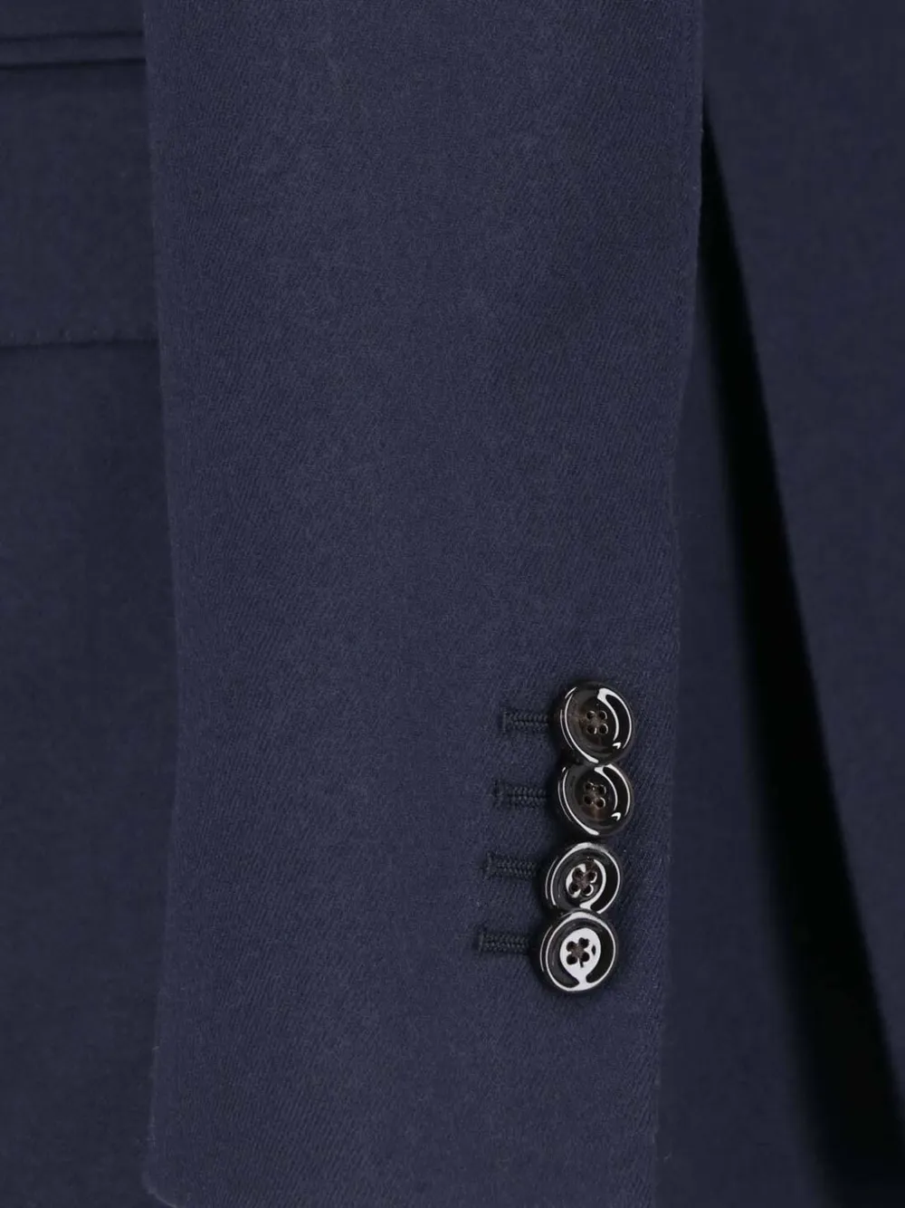 Lardini double-breasted peak-lapel suit jacket Blauw