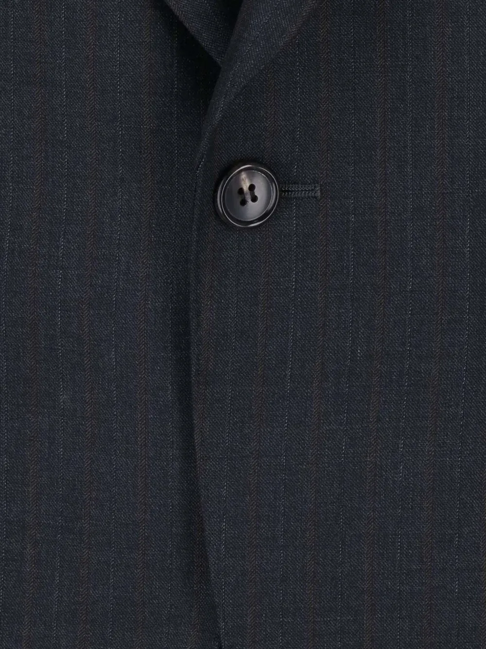 Junya Watanabe Pinstripe-pattern Cape-style Jacket in Grey, view 5