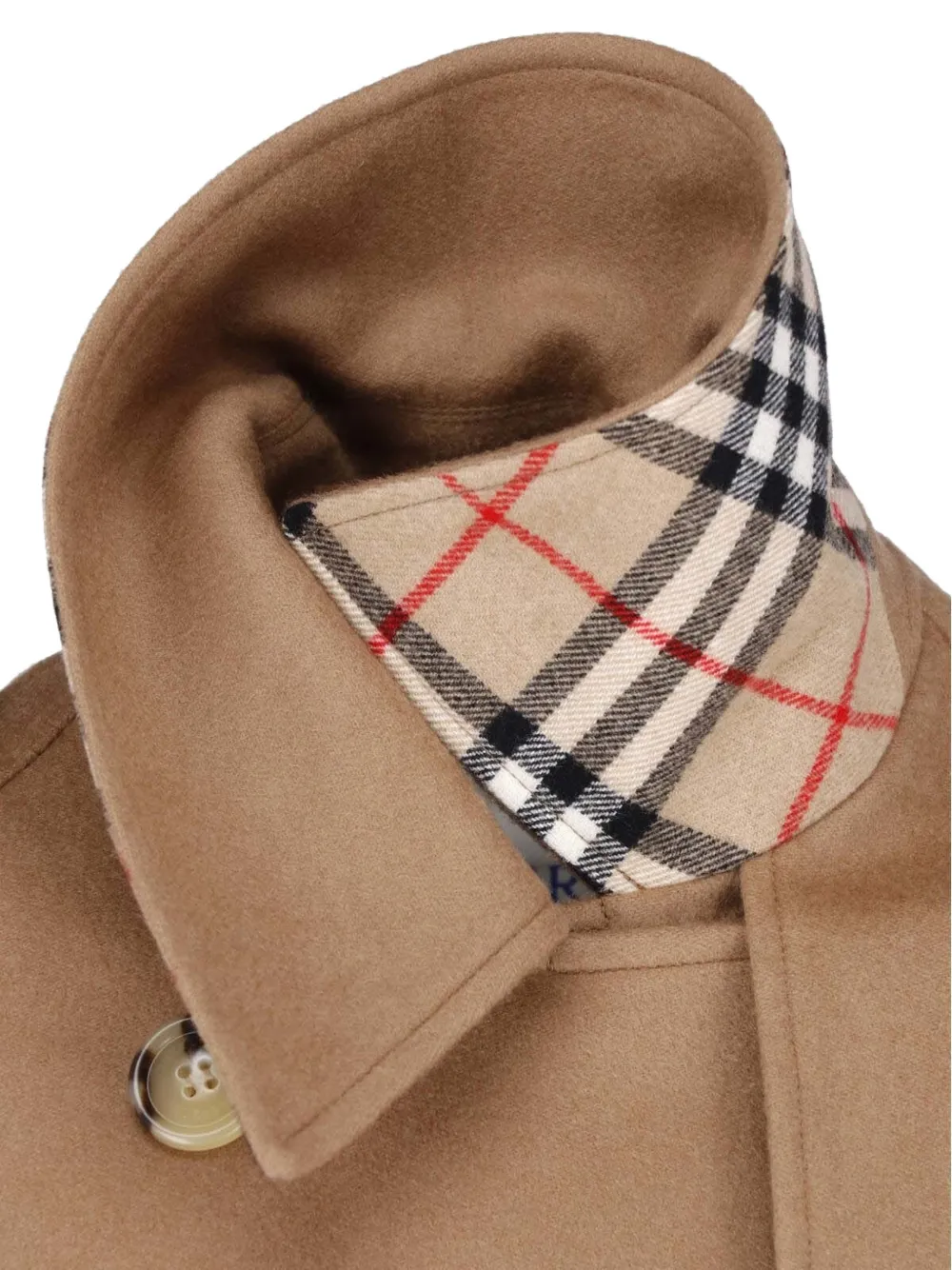 Burberry Mayfair cropped kasjmier trenchcoat Beige