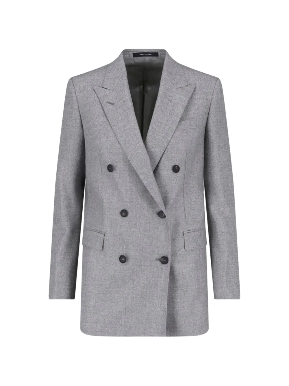 Tagliatore double-breasted peaked-lapel jacket