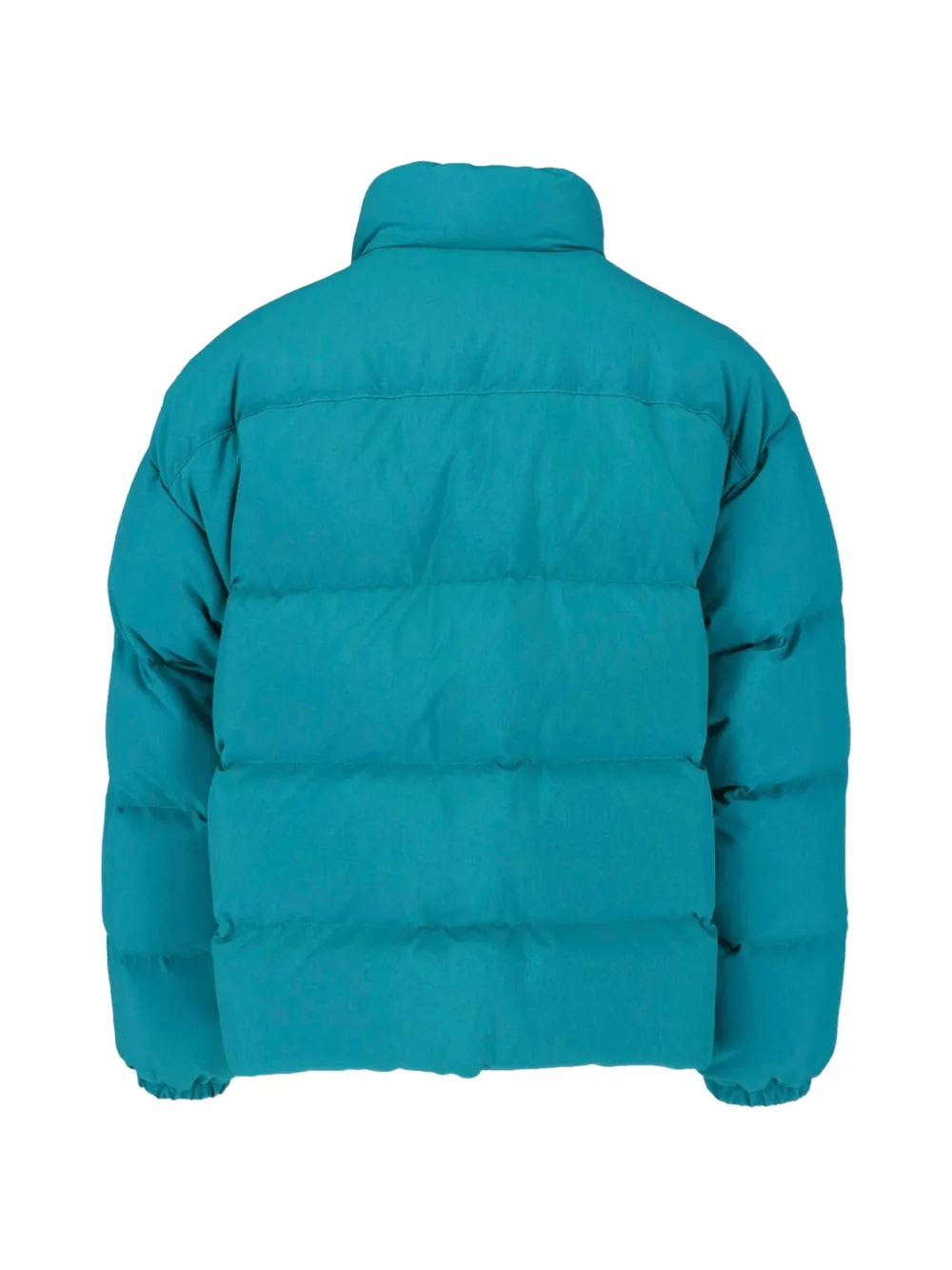 Jil Sander quilted high-neck jacket Blauw