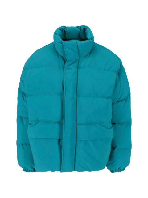 Jil Sander quilted high-neck jacket