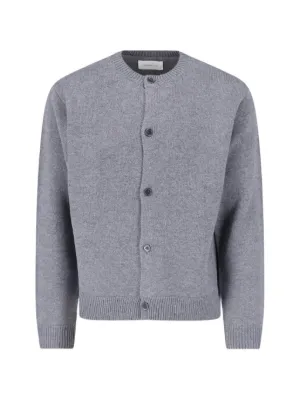 Comme Des Garçons Shirt Vネック カーディガン | グレー | FARFETCH JP