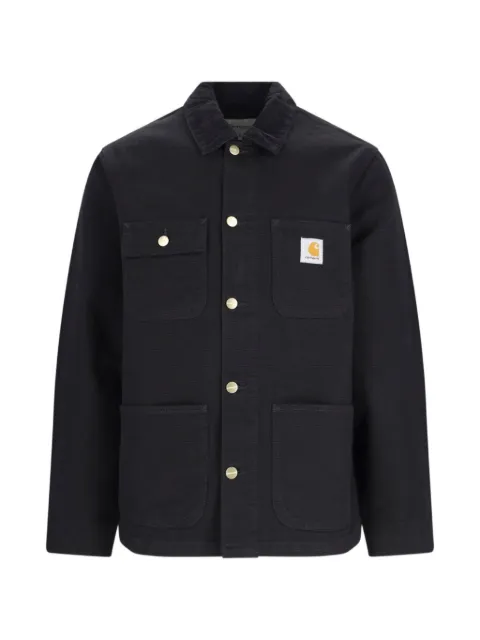 Carhartt WIP Michigan corduroy-collar logo-patch jacket