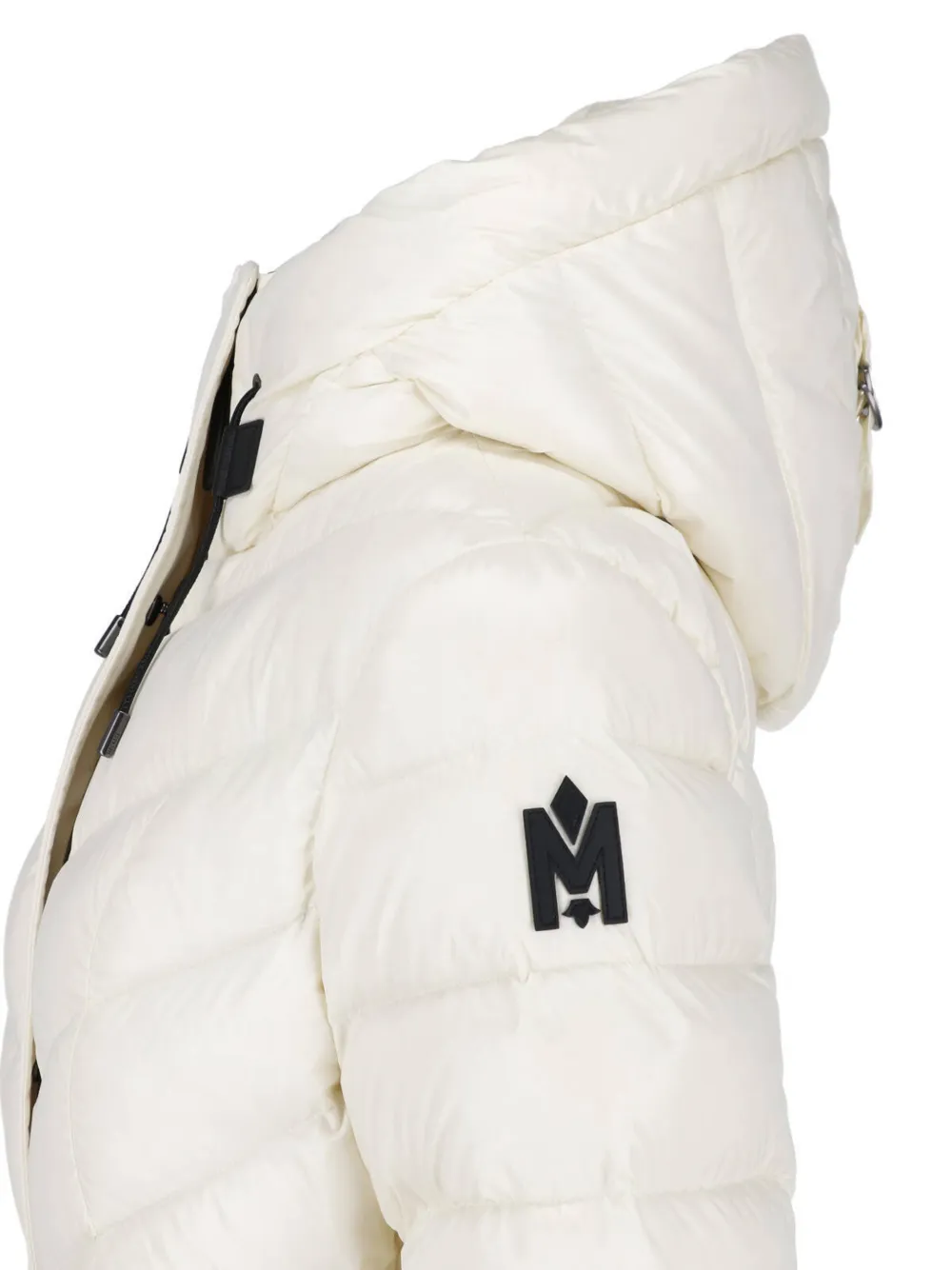 Mackage Calina lange gewatteerde donsjas Wit