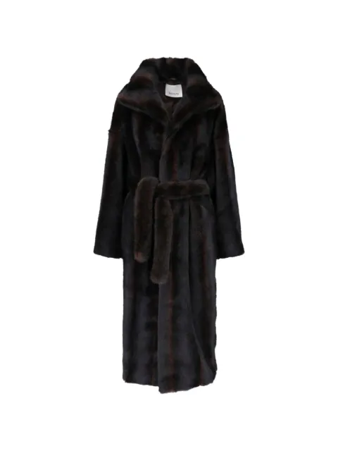 The Frankie Shop Ravello faux-fur robe coat